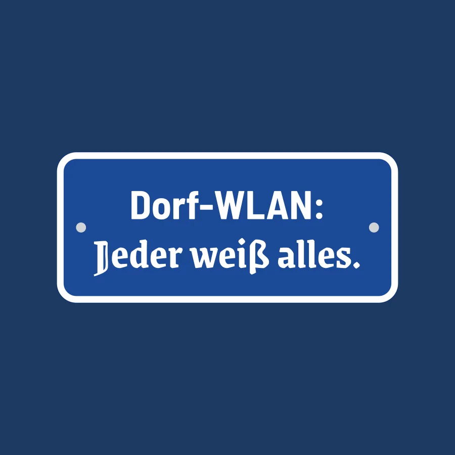 Motiv: Dorf-WLAN