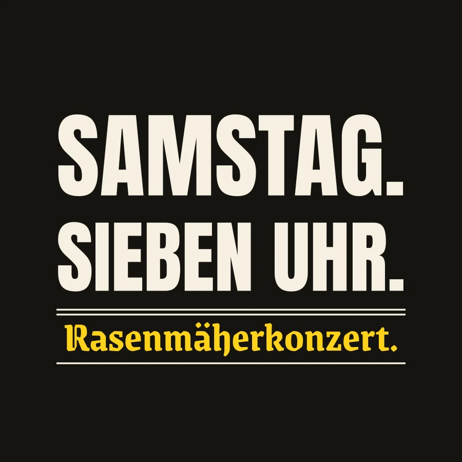 Motiv: Rasenmäherkonzert