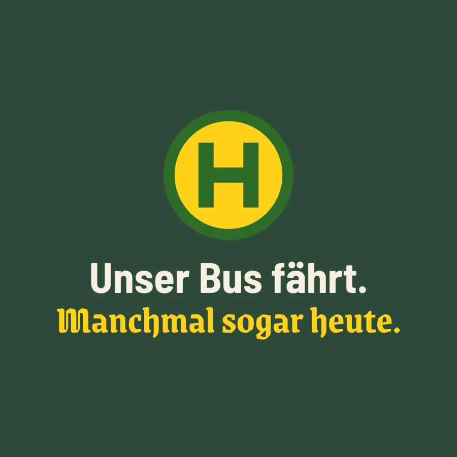 Motiv: Unser Bus fährt